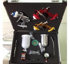 Súng phun sơn STAR - Bộ 3 Valy súng cốc ngang